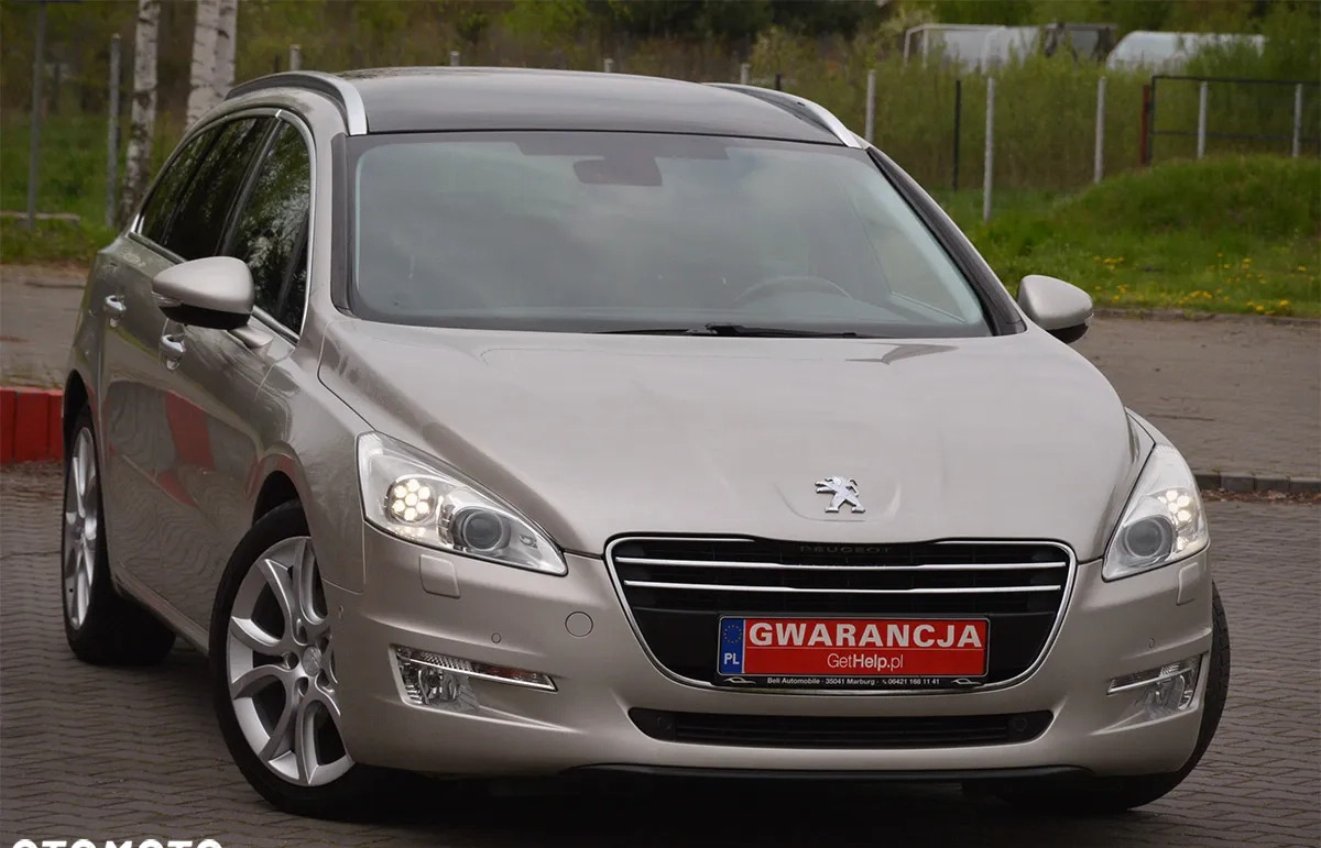 Peugeot 508 cena 34900 przebieg: 133500, rok produkcji 2010 z Drzewica małe 742